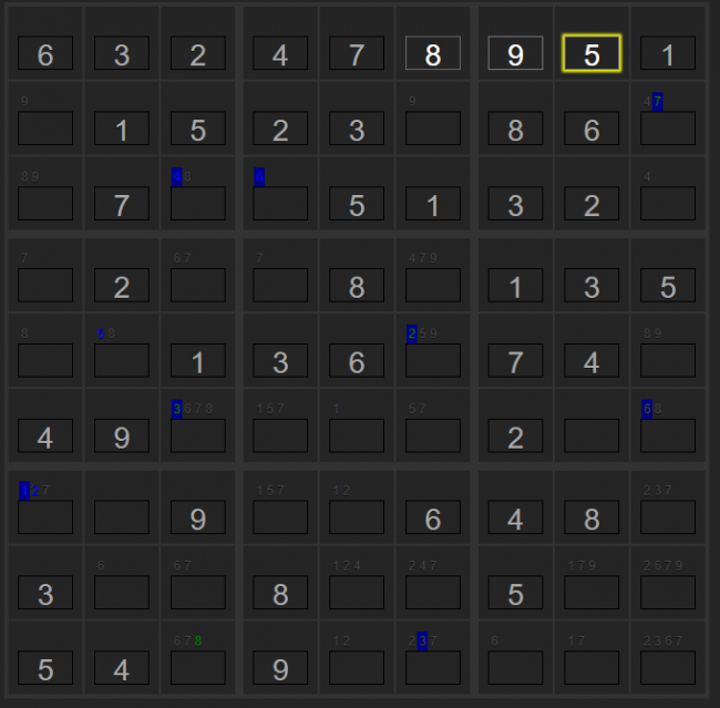 Helping numbers screenshot